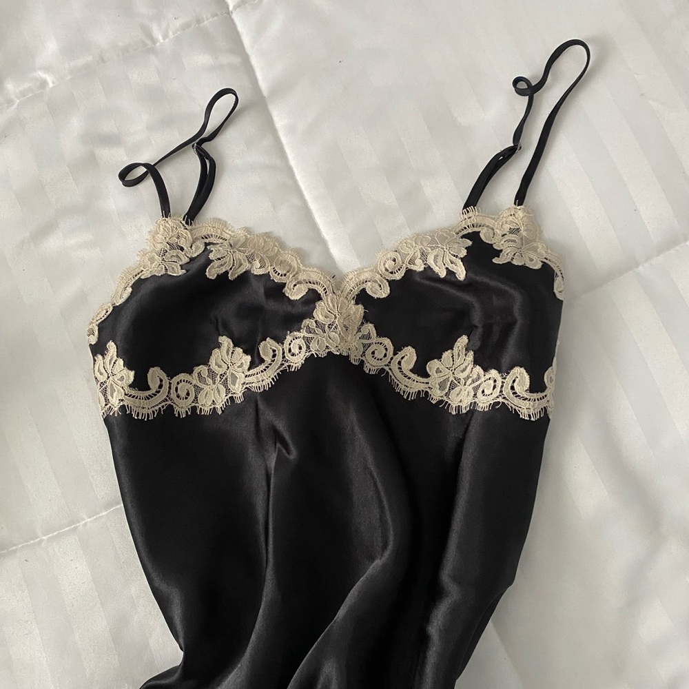 BLACK SLIP DRESS